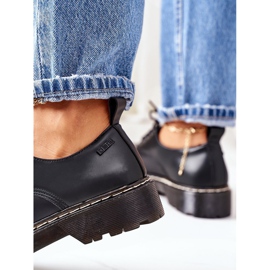 Zapatos Oxford de Piel Big Star II274107 Negro 7