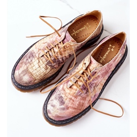Zapatos de mujer Oxfords piel Maciejka 04087-46 Multicolor 6