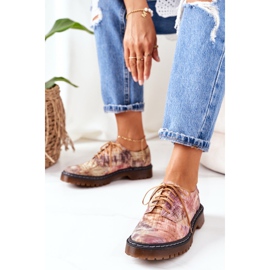 Zapatos de mujer Oxfords piel Maciejka 04087-46 Multicolor 8