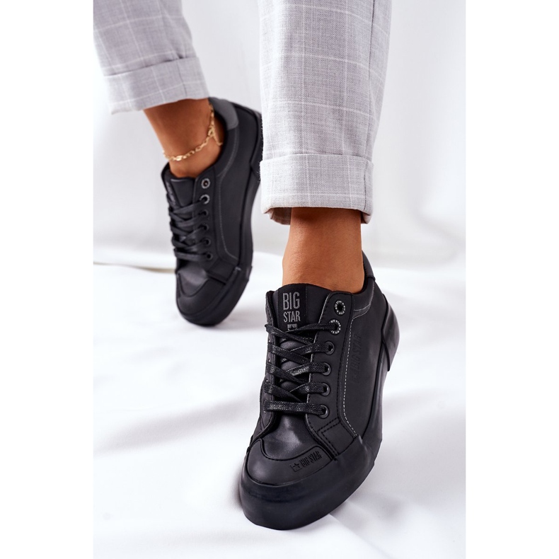 Zapatillas Mujer Piel Big Star II274029 Negro 2