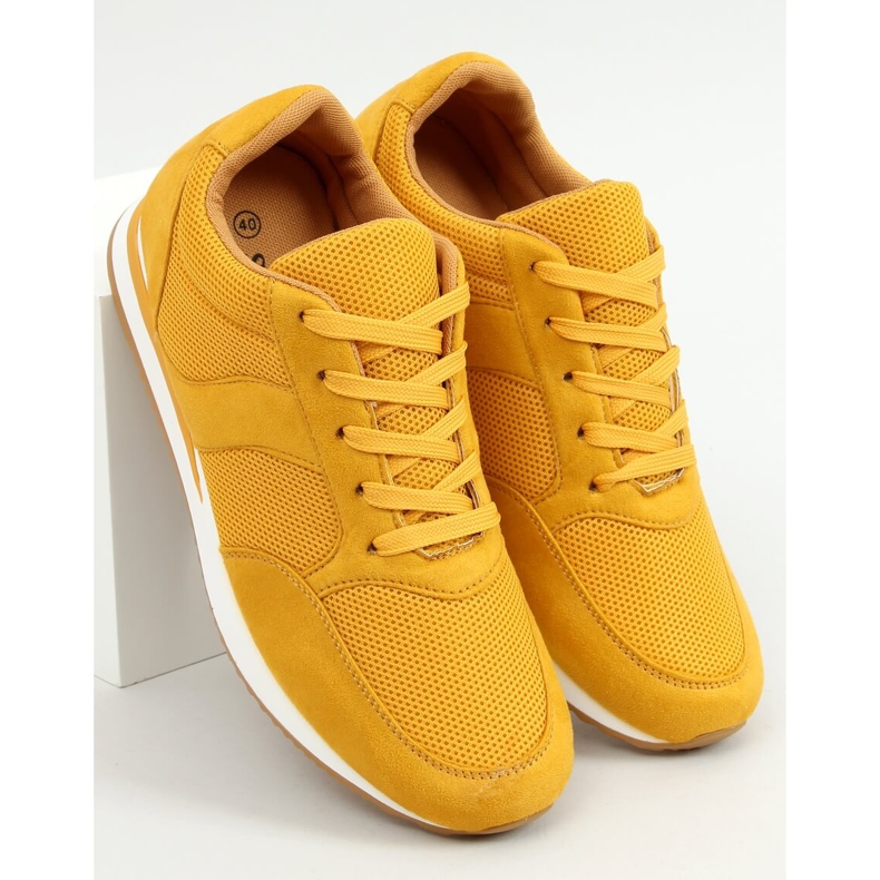 CZ-792 Calzado deportivo amarillo miel 1 CZ-792 Calzado deportivo amarillo miel 1