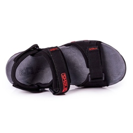 PE1 Sandalias Sport Hombre Negro Else 3