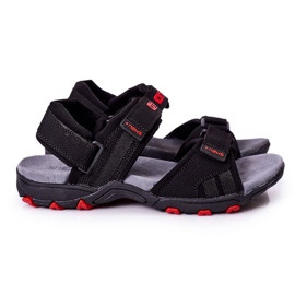 PE1 Sandalias Sport Hombre Negro Else 2