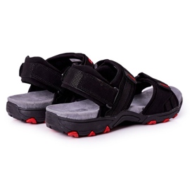 PE1 Sandalias Sport Hombre Negro Else 4