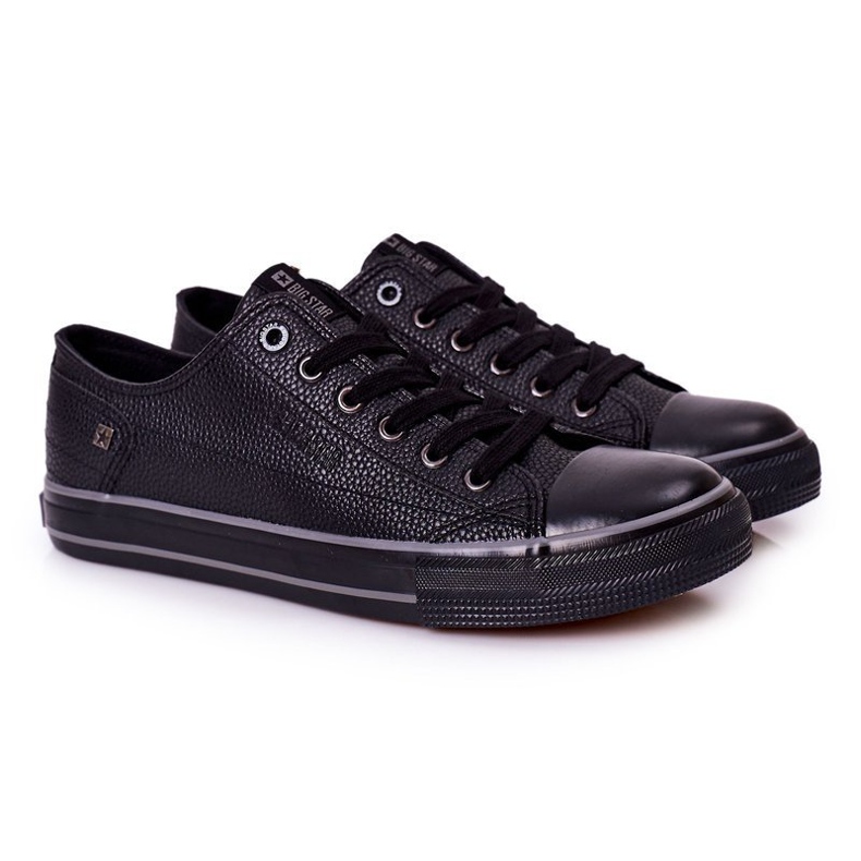 Zapatillas Hombre Piel Big Star II174002 Negro 1