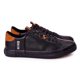 Zapatillas Hombre Piel Big Star GG174026 Negro 3