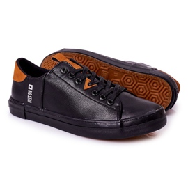 Zapatillas Hombre Piel Big Star GG174026 Negro 4