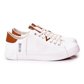 Zapatillas Hombre Piel Big Star GG174025 Blanco 2