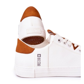 Zapatillas Hombre Piel Big Star GG174025 Blanco 4