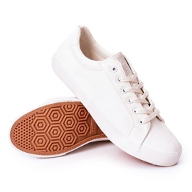Zapatillas de Hombre en Piel Big Star II174028 Blanco 5