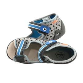 Calzado infantil befado amarillo 350P017 azul gris 5