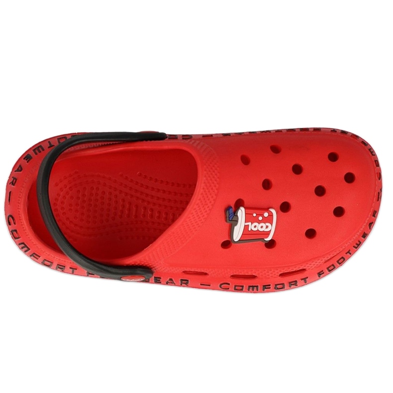 Pantuflas de espuma para niños Befado - rojo 159Y102 2