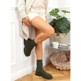 Botas de calcetín verde PP01P Verde 3