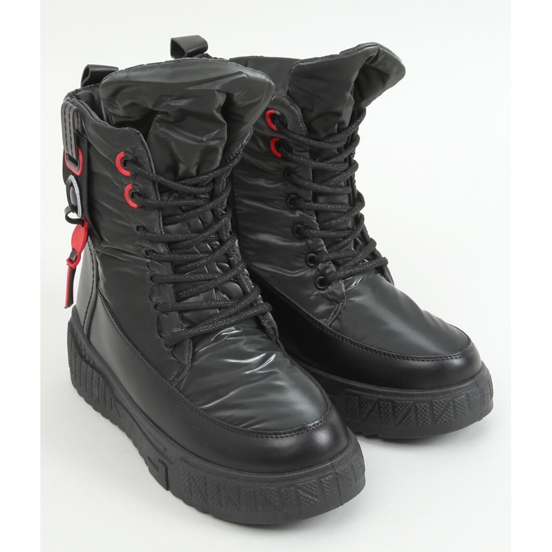 Botas de nieve para mujer negras NB509P Black negro 1 Botas de nieve para mujer negras NB509P Black negro 1