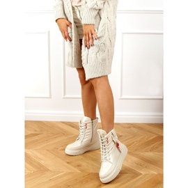 Botas de nieve beige para mujer NB509P Beige 3