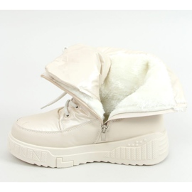 Botas de nieve beige para mujer NB509P Beige 2