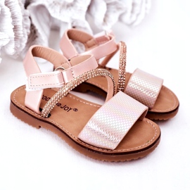 FR1 Sandalias Infantiles Con Lentejuelas Rosa Blake rosado 1