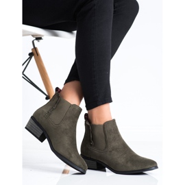 J. Star Botines verdes en un poste bajo 2 J. Star Botines verdes en un poste bajo 2