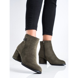 J. Star Botas de Tacón Alto verde 2