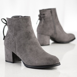 J. Star Botas con encuadernación gris 1 J. Star Botas con encuadernación gris 1