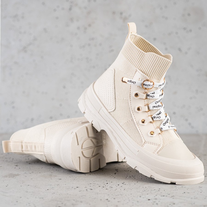 Goodin Zapatos sin cordones originales beige 1