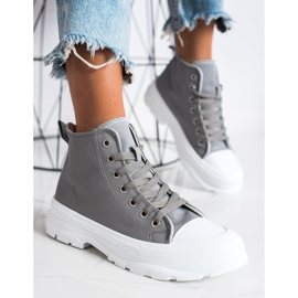 Goodin Zapatillas altas grises 3