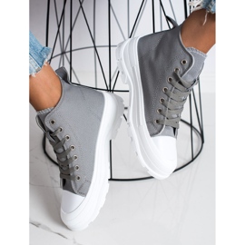 Goodin Zapatillas altas grises 2