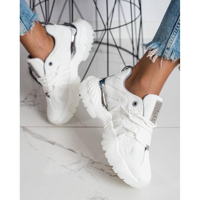 Zapatillas de mujer Big Star II274088101 blanco 2