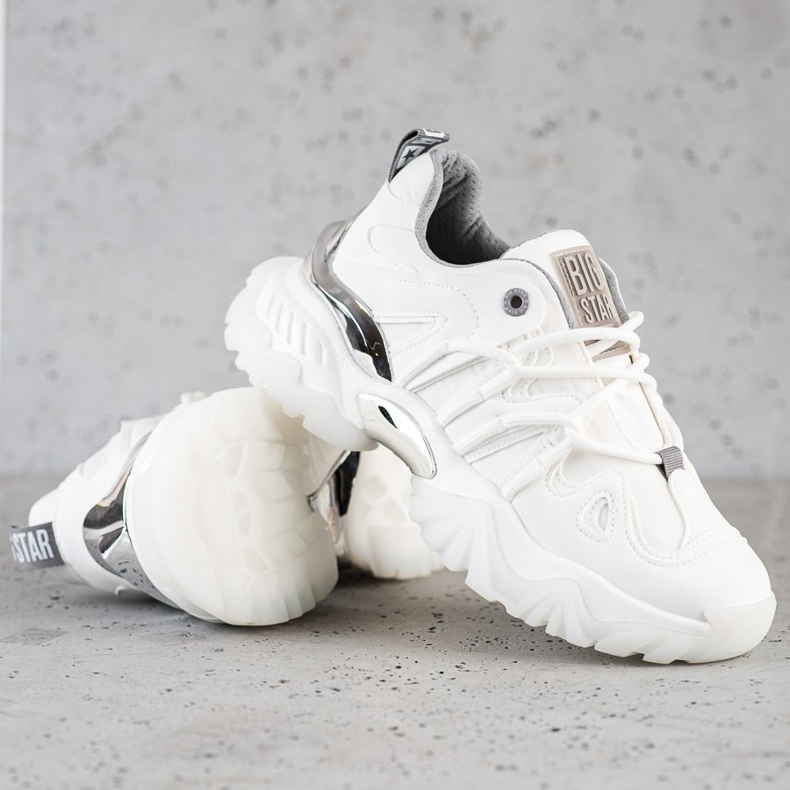 Zapatillas de mujer Big Star II274088101 blanco 1
