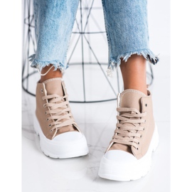 Goodin Zapatillas altas marrones marrón 3