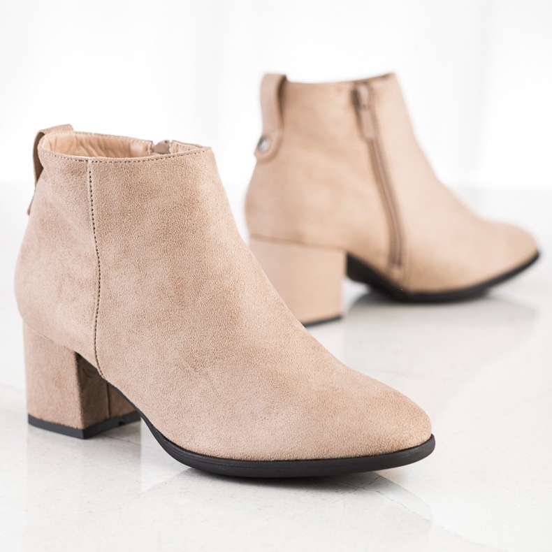 Botas clásicas VINCEZA beige 1