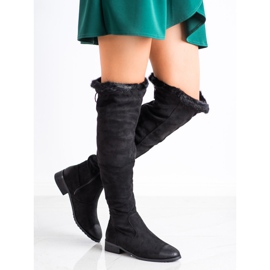 M.Daszyński Botas altas casuales negro 1 M.Daszyński Botas altas casuales negro 1