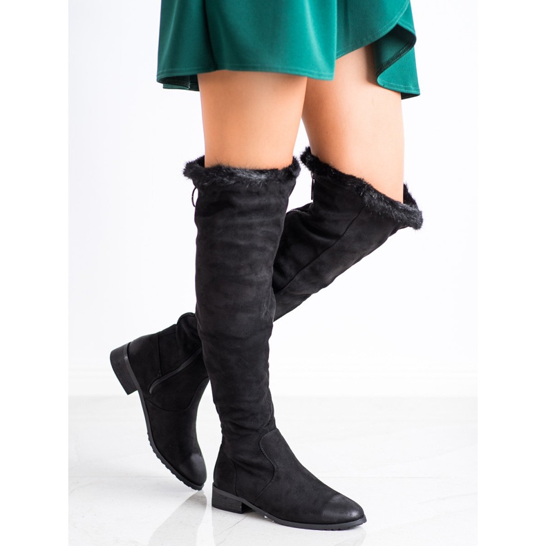 M.Daszyński Botas altas casuales negro 1 M.Daszyński Botas altas casuales negro 1