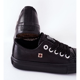 Zapatillas de piel para niños Big Star FF374304 Negro 4
