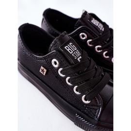 Zapatillas de piel para niños Big Star FF374304 Negro 1