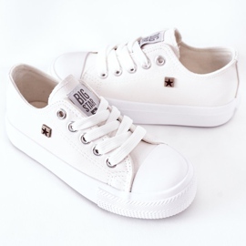 Zapatillas de Piel para Niños Big Star FF374300 Blanco 6