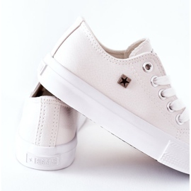 Zapatillas de Piel para Niños Big Star FF374300 Blanco 8