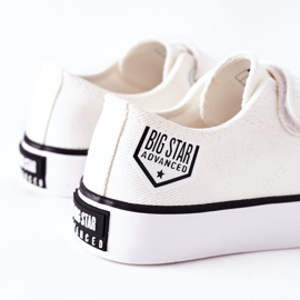 Zapatillas Infantiles Con Velcro Big Star FF374061 Blanco 2 Zapatillas Infantiles Con Velcro Big Star FF374061 Blanco 2