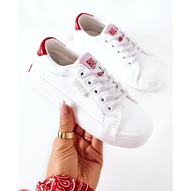 Zapatillas de Piel para Niños Big Star DD374134 Blanco 7