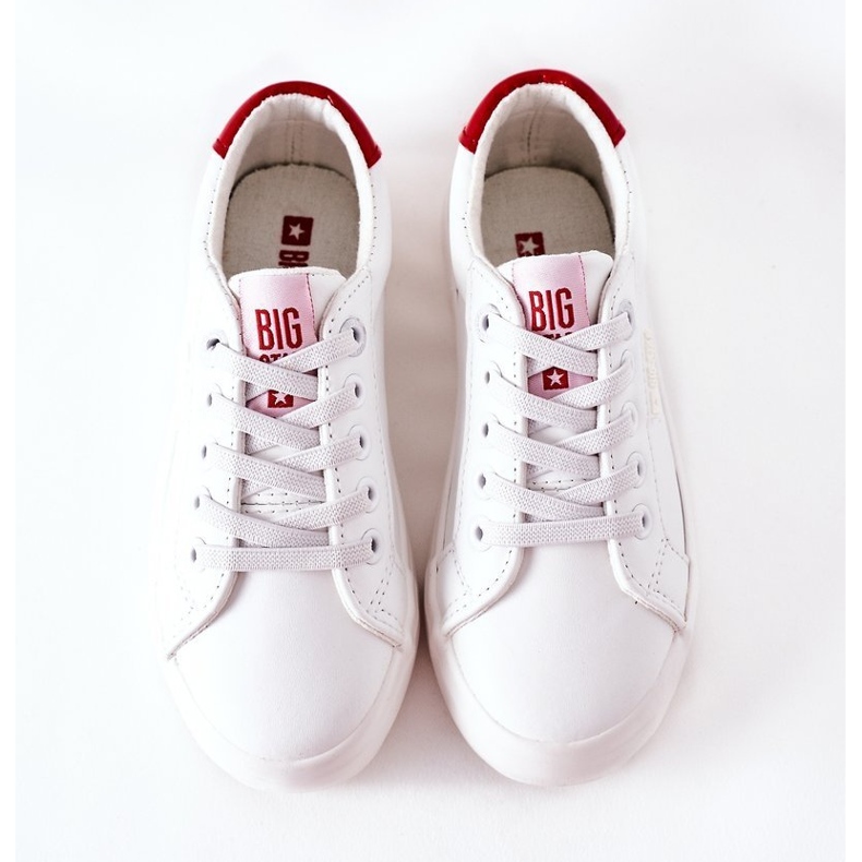 Zapatillas de Piel para Niños Big Star DD374134 Blanco 1
