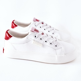Zapatillas de Piel para Niños Big Star DD374134 Blanco 3