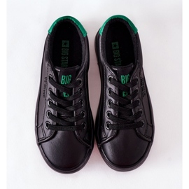 Zapatillas de piel para niños Big Star DD374147 Negro 2