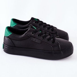 Zapatillas de piel para niños Big Star DD374147 Negro 6