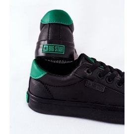 Zapatillas de piel para niños Big Star DD374147 Negro 8