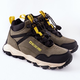 Zapatos Trekking Niños Big Star GG374047 Caqui verde 2