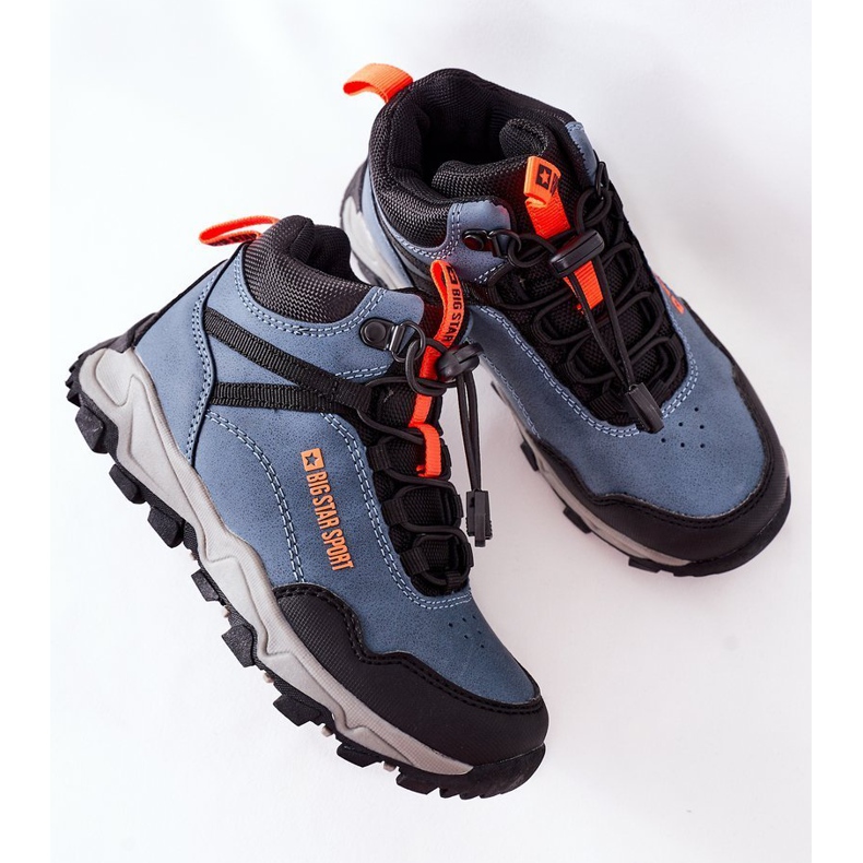 Zapatos Trekking Niños Big Star GG374048 Azul Marino 1