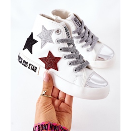 Zapatillas Altas Para Niños Con Cremallera Big Star II374029 Blanco 7