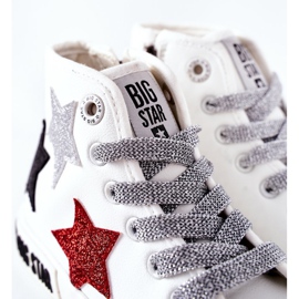 Zapatillas Altas Para Niños Con Cremallera Big Star II374029 Blanco 1