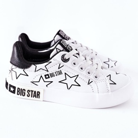 Zapatillas de Piel para Niños Big Star II374001 Blanco 3