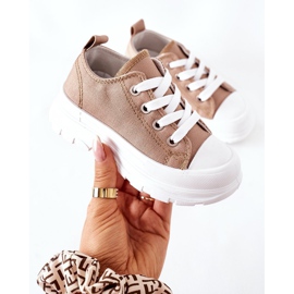 FR1 Zapatillas Infantiles Beige Travel Time 4